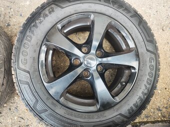16"celoroční alu sada Borbet 5x120 VW T6 T6.1 T5 Multivan - 4