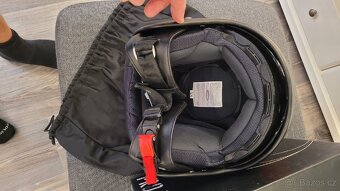 NOVÁ otevřená helma na motorku vel. XS(54) s int. brýlemi - 4