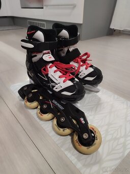 Rostouci dětské brusle na led i jako koleckove,vel.29 az 33 - 4