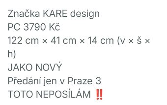 Nástěnný věšák KARE NOVÝ - 4