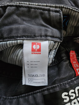 Pracovní džíny Strauss - 4