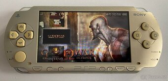 PSP 1000 Gold + 64gb - 4