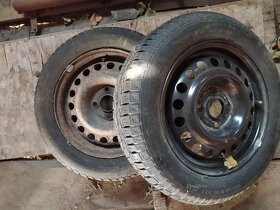 ALU disky 14" 4x100 + letní pneu - 4