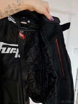 Pánská motorkářská bunda Furygan Raptor Evo 3 (kožená, L) - 4