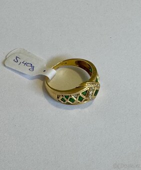 Zlatý prsten 18k 750/1000 - 4