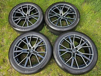 Kompletní letní orig. Audi Q8 SPORT - 285/40 R22 XL - 5x112 - 4