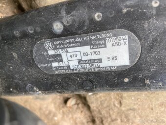 Tažné zařízení WESTFALIA VW Passat B6 3C bajonet - 4