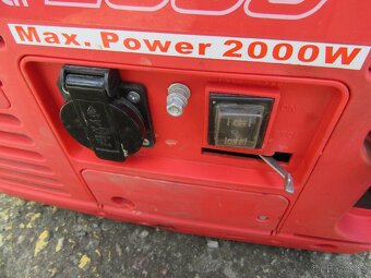 Nabízím elektrocentrálu Honda EU20I , 2000W. Plně funkční. - 4