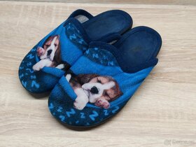 Dětská obuv pantofle papučky SANTÉ LadyBug + Pes dívčí 30 - 4