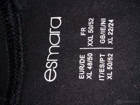 Těhotenské kalhoty a legíny L-XXL / 42-44-50 modré, černé - 4
