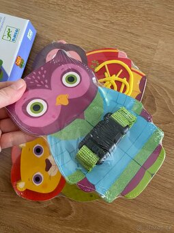 Djeco Dřevěná zvířátka Attachtou NOVÉ - 4
