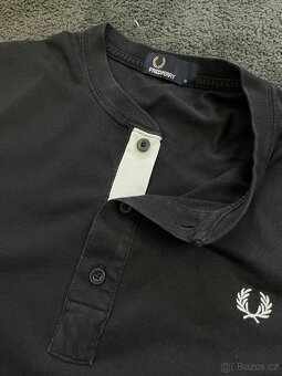 Černé tričko Fred Perry - 4