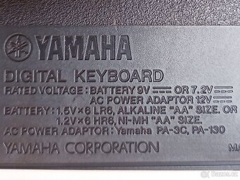 Klávesy YAMAHA YPT-255 - 4