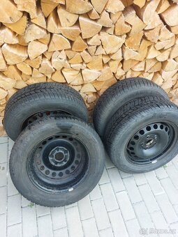 Zimni pneu 195/65 r15 s disky 6Jx15 ET47 - 4