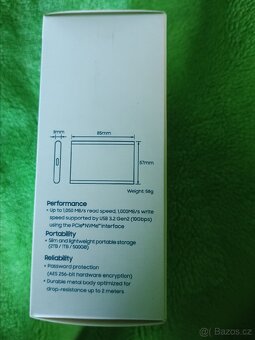 Nový SSD Samsung T7 1TB - 4