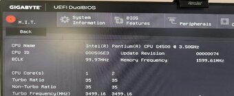 Gigabite -H110M - S2 8GB DDR3 - 4