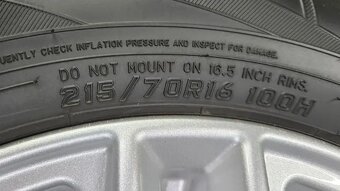 16"MITSUBISHI ASX Et46 6.5J 5x114.3 + 215/70 R16 - 4