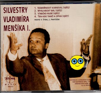 CD - Silvestry Vladimíra Menšíka I. a II. Díl TO NEJLEPŠÍ Z - 4