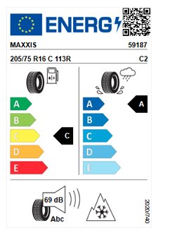 Maxxis vansmart 205/75R16C 113/111R - 4