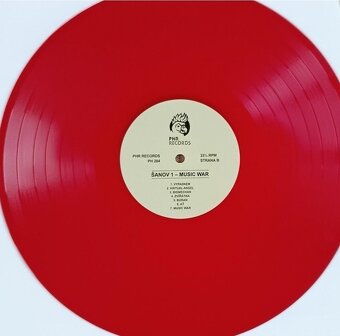 Šanov I – Music War (LP - red vinyl) - 4