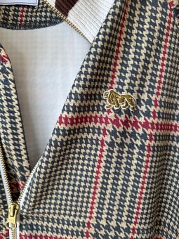 Tepláková souprava Lonsdale Gent Tracksuit Mens Beige Check - 4