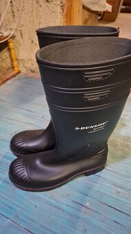 Značkové gumové holínky Dunlop 45eu - 4