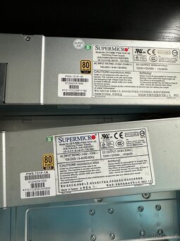 Supermicro case 2U chassis 8x 3,5" HS SAS/SATA, 2X720w GOLD - 4