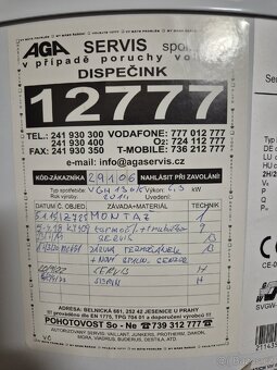 Plynový bojler Vaillant 130 l - 4