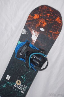 Snowboard / Prkno Burton RADIUS + vázání - 4