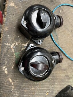 Retro bakelitové vypínače - 4