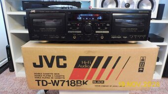 Double tape deck JVC TD-W718  (po servisu) - 4