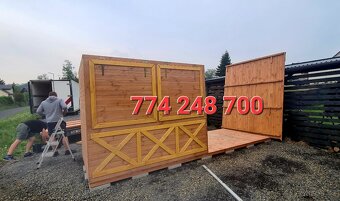 Zahradní domek Prodejní stánek - 4