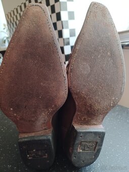 Westernové boty vel.40 - 4