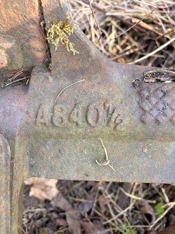 Stará koňská sekačka KRUPP - 4