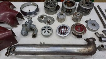 Jawa 50 pionýr /550/555 (pařez) originální díly - 4