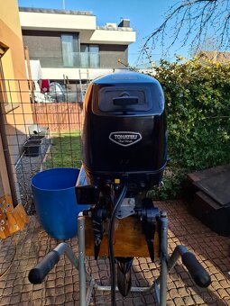 Lodní motor Tohatsu MFS30B (30HP) + nová plynová páka - 4