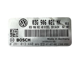 Řídící jednotka motoru BMP 03G906021NK VW Passat B6 2008 - 4