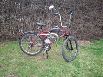 Motokolo 80cc s vozíkem - 4