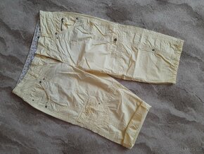 3x tříčtvrteční kalhoty vel. 40. - 4