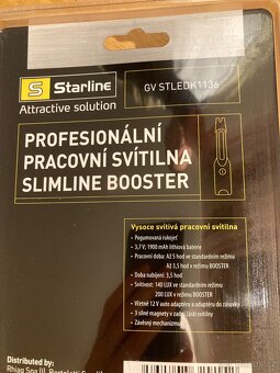 Profesionální pracovní svítilna Slimline Booster Starline - 4