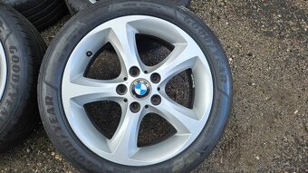 zimní Alu kola originál BMW 17" s pneu Goodyear - 4