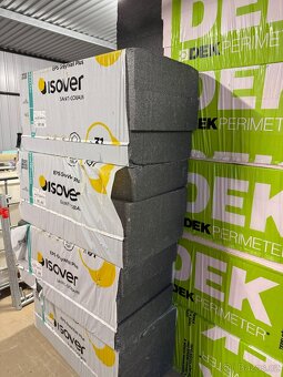 Prodám fasádní polystyren ISOVER + DEK PERIMETER SD 150 - 4
