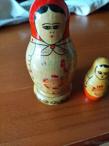 Popelníky, panenky, forma na peč. ,Matrjošky,retro hračky, - 4