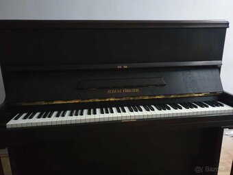 Piano August Forster - 4