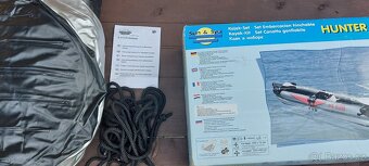 Nafukovací dvoumístný kajak, nosnost 160 kg, jako nový - 4