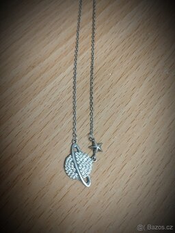 Stříbrný řetízek planeta - 4