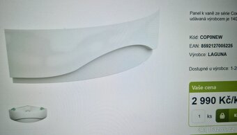 Rohová hydromasazni vana cornelia 140x140 plus celni panel - 4