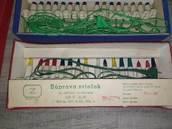 Retro Souprava Vánočního Osvětlení Zlatokov - 4