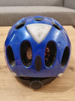 Dětská cyklistická helma ABUS modrá 48-54cm - 4