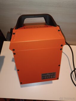 Topný teplovzdušný ventilátor 2000W - 4